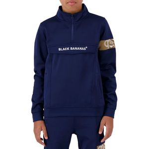 Black bananas commander tracktop in de kleur marine.