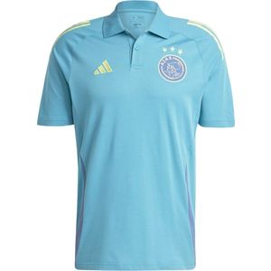 Ajax amsterdam tiro 24 competition training poloshirt in de kleur blauw.