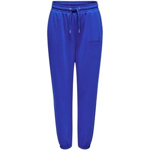 Only play frei logo hw sweat pants in de kleur blauw.