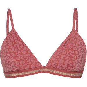 Protest mix hera triangle bikini top in de kleur oranje.