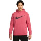 Nike dry graphic pullover training hoodie in de kleur roze.