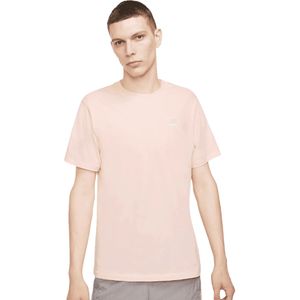 Nike sportswear club t-shirt in de kleur roze.