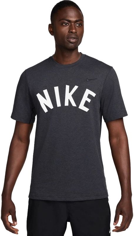 Nike Shirt M Nk Df Primary Swoosh Top Ss, zwart/antraciet/htr/zwart, FV9770-010, 3XL-T