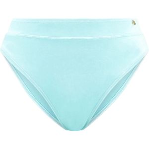 Beachlife high waist bikini bottom in de kleur blauw.