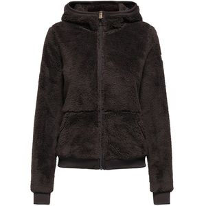 Onpfluffy - Jas - Capuchon - Lange Mouwen - Geribde Manchetten - Zachte Performance Materialen