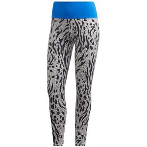 Adidas believe this 2.0 iteration high rise 7/8 legging in de kleur grijs.