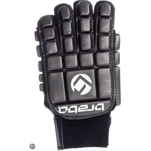 Brabo foam f3 full finger links hockeyhandschoen in de kleur zwart.