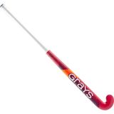 Grays gx1000 ultrabow veldhockeystick in de kleur rood.