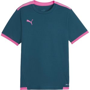 Puma teamliga t-shirt in de kleur blauw.