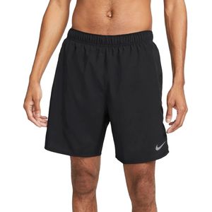 Nike dri-fit challenger 7" 2-in-1 short in de kleur zwart.