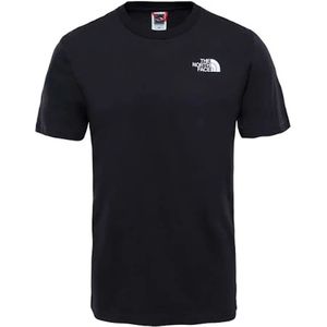 The north face simple dome t-shirt in de kleur zwart.