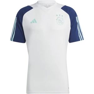Ajax training shirt 23/24 in de kleur wit.