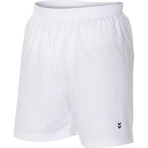 Hummel euro voetbal short in de kleur wit.