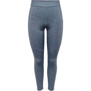 Only play elana high-waist sportlegging in de kleur grijs.