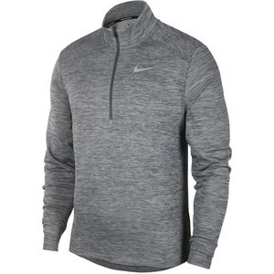 Nike pacer 1/2-zip top in de kleur grijs.