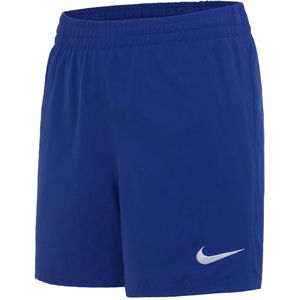 Nike swim 4" volley zwemshort in de kleur blauw.