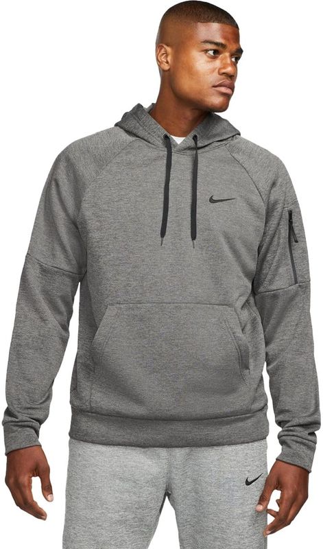 Nike - Therma-FIT Hoodie - Grijs - Heren