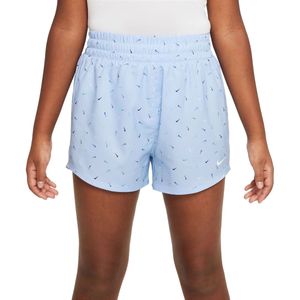 Nike dri-fit one woven short in de kleur blauw.