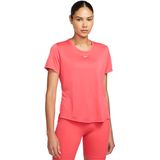 Nike dri-fit one t-shirt in de kleur roze.