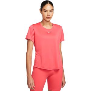 Nike dri-fit one t-shirt in de kleur roze.