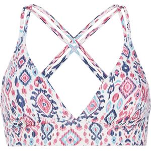 Protest mix supera 24 triangle bikini top in de kleur wit.