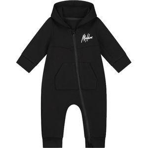 Malelions baby signature trainingspak in de kleur zwart.