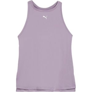 Puma cloudspun racerback tank in de kleur paars.