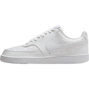Nike court vision low in de kleur wit.