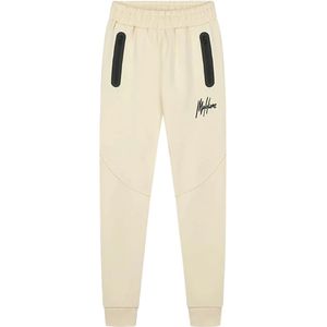 Malelions sport counter joggingbroek in de kleur ecru.