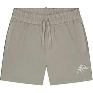 Malelions crinkle boardshort in de kleur groen.