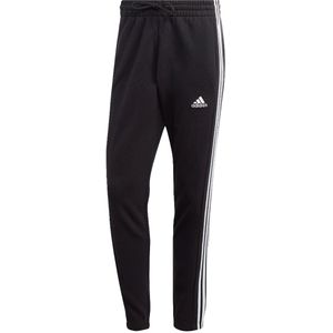 adidas Sportswear Essentials French Terry Tapered Elastic Cuff 3-Stripes Broek - Heren - Zwart- S