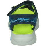 Skechers erupters 4 peuter sandalen in de kleur marine.