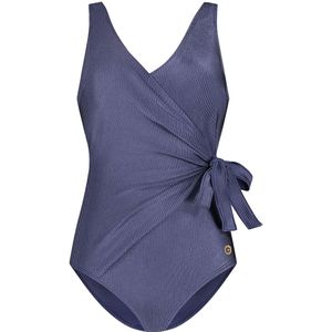 Ten cate v-neck badpak in de kleur marine.