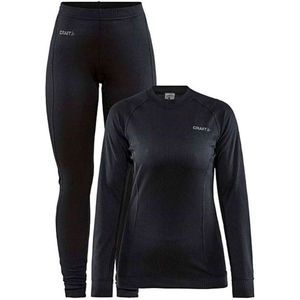 Baselayerset Craft Women Core Dry Black