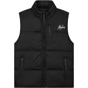 Malelions sport counter bodywarmer in de kleur zwart.