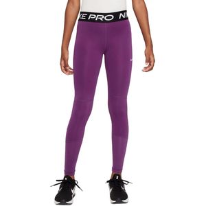 Nike pro dri-fit legging in de kleur paars.