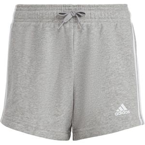 Adidas essentials 3-stripes short in de kleur grijs.