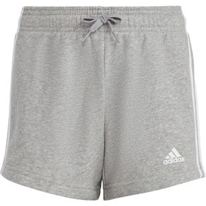 Adidas essentials 3-stripes short in de kleur grijs.