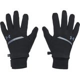 Under armour storm fleece run gloves in de kleur zwart.