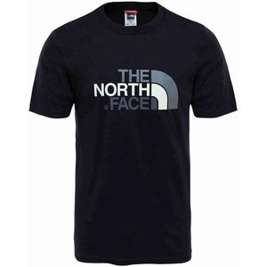 The north face easy t-shirt in de kleur zwart.