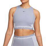 Nike - Pro Dri-FIT - Tanktop - Lila - Korte Trainingstanktop