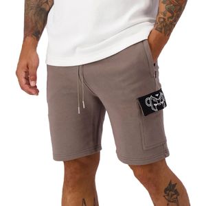 Black bananas commander short in de kleur bruin.