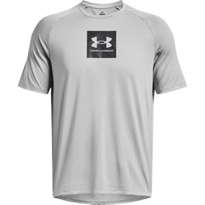 Under armour tech print fill t-shirt in de kleur zwart.