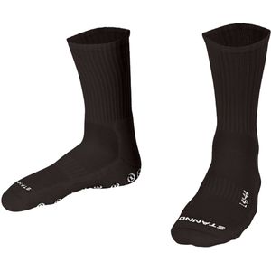 Stanno raw crew socks in de kleur zwart/wit.