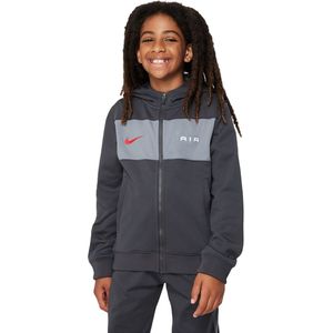 Nike air full-zip hoodie in de kleur grijs.