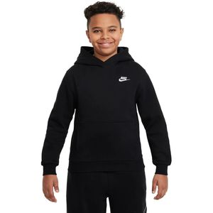 Nike sportswear club fleece hoodie in de kleur zwart.