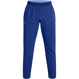 Under armour storm run pants in de kleur blauw.