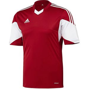 Adidas tiro 13 shirt in de kleur rood.
