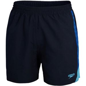 Speedo eco hyperboom splice 16 boardshort in de kleur marine.