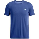 Under armour vanish seamless ss in de kleur blauw.